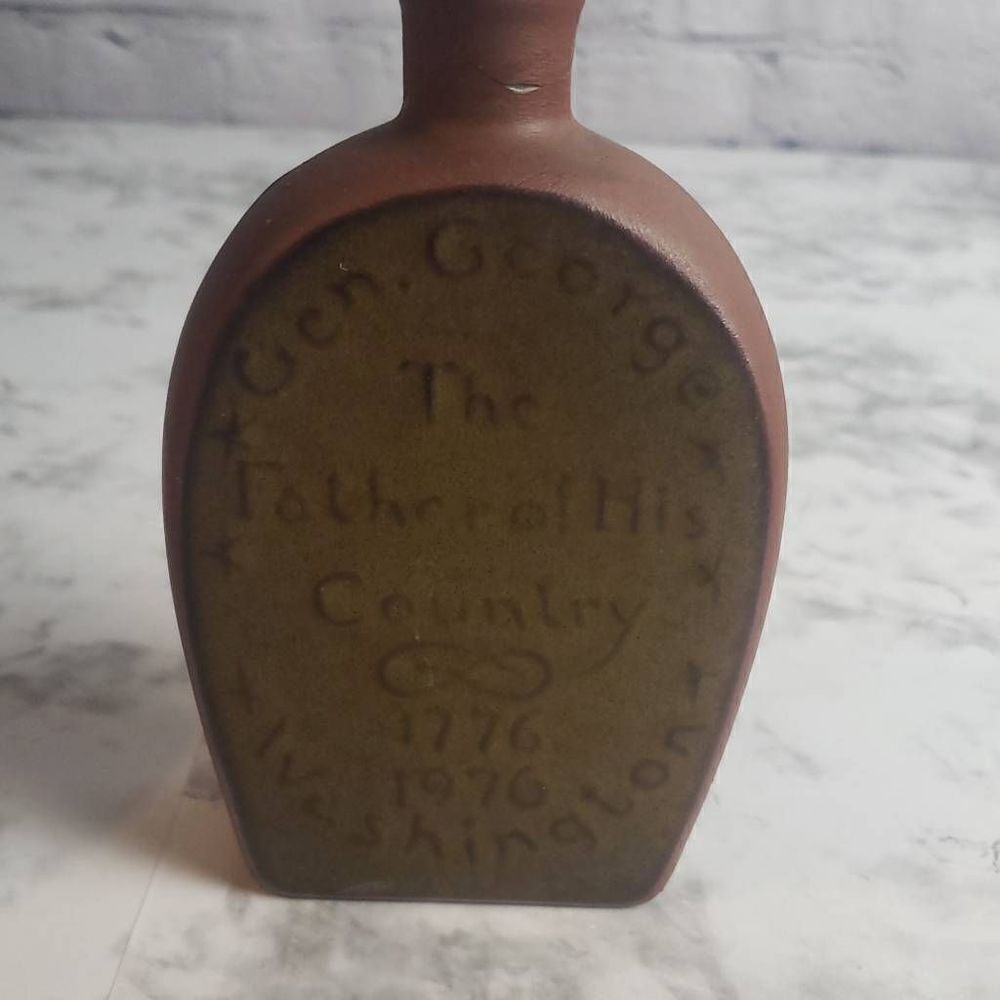 Primitive George Washington Brown Bottle - Picture 14 of 15